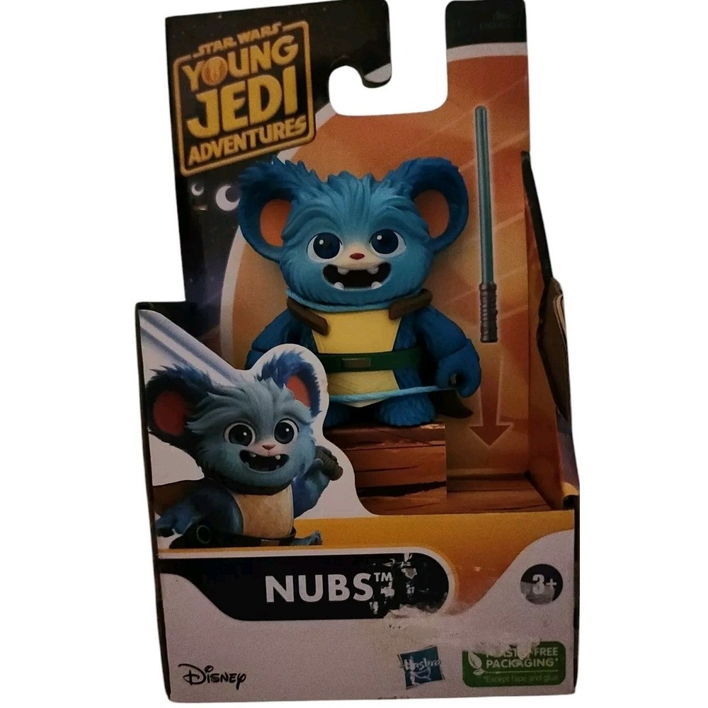 Star Wars Young Jedi Adventures‎ Nubs Action Figure with Lightsaber Toy